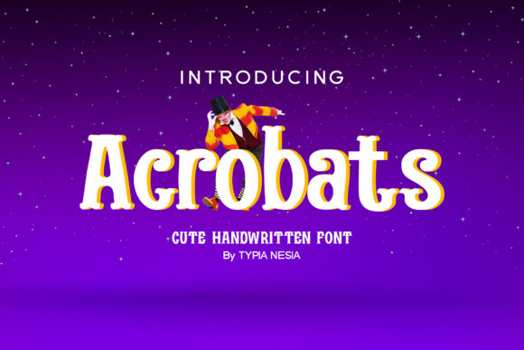 Acrobats Font for Bold Branding and Creative Design