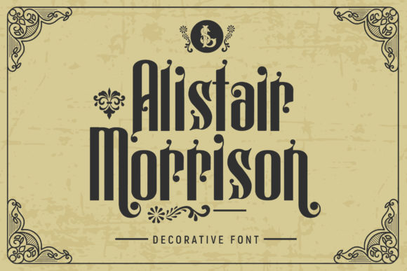 Alistair Morrison: A Display Font for Timeless Branding