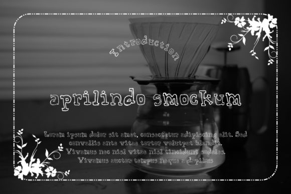 Aprilindo Smockum: A Display Font for Eye-Catching Digital Campaigns
