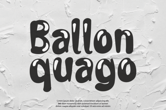 Ballon Quago: A Display Font That Elevates Editorial Design
