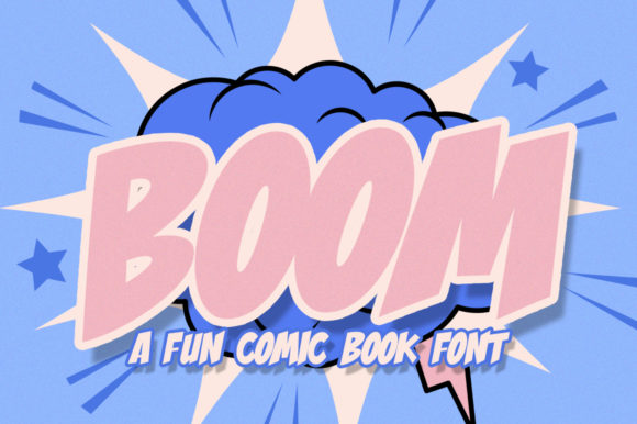 Boom Comic: A Font That Adds Kapow to Your Brand