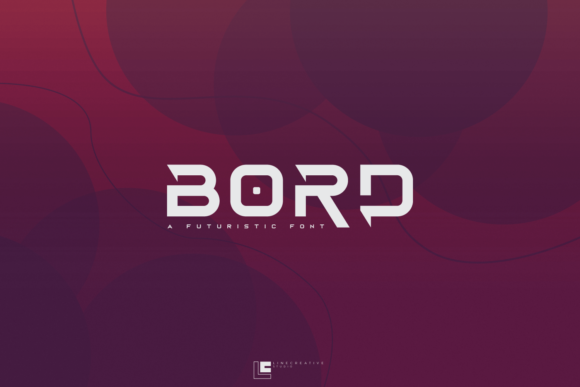 Bord: A Futuristic Font for Bold Branding
