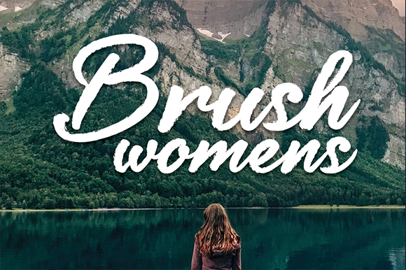 Brush Womens Font for Creative Branding Projects