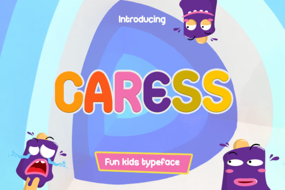 Cares for Creative Campaigns with a Playful Typeface