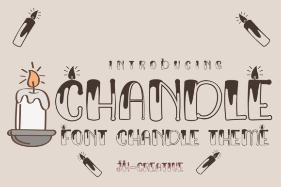 Chandle Font for Handmade Creations and Unique Designs
