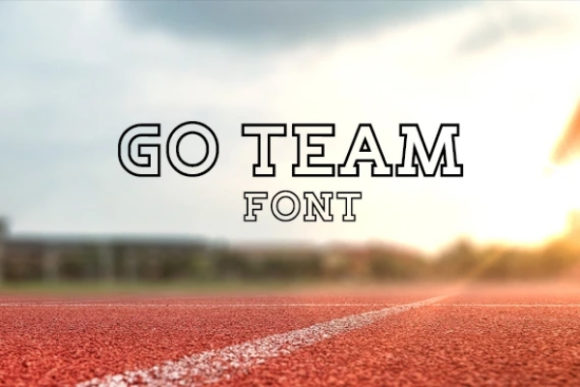 Go Team Font for Dynamic Branding and Sports-Inspired Design