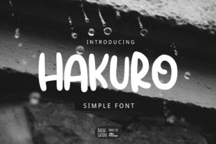 Hakuro Font for Professional Branding and Creative Projects