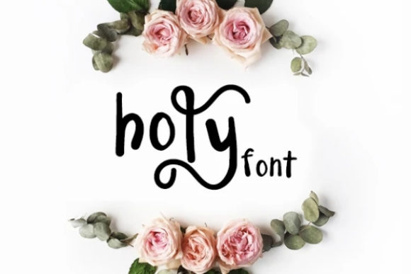 Holy Font for a Playful and Memorable Brand Look