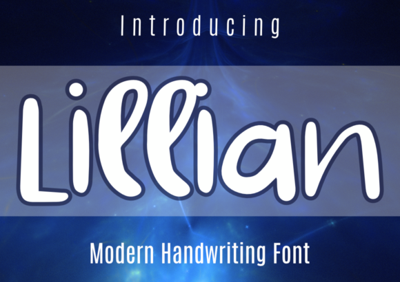 Lillian – A Luxurious Display Font for Creative Makers