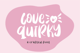 Love Quirky: A Magical Display Font for Digital Creativity