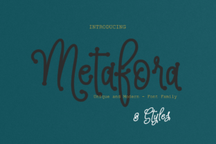 Metafora: A Playful Display Font for Bold Digital Statements
