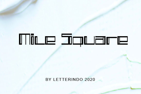 Mile Square: The Future-Ready Display Font for Modern Branding