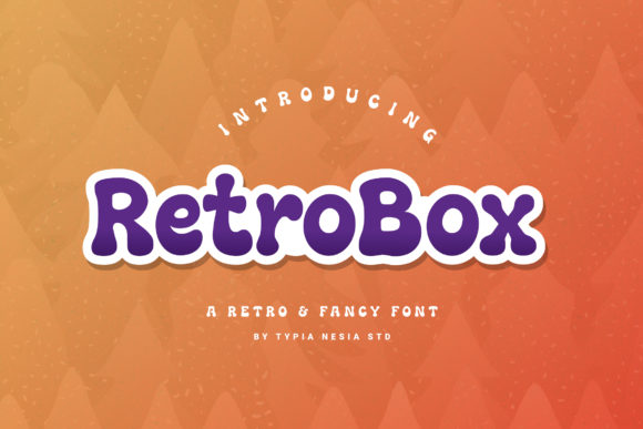 Retrobox: A Bold Display Font for Brand Campaigns