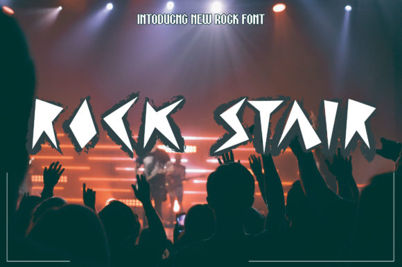 Rock Stair: A Display Font for Bold Digital Branding
