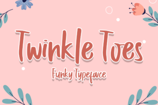 Twinkle Toes: A Display Font for Engaging Visual Content