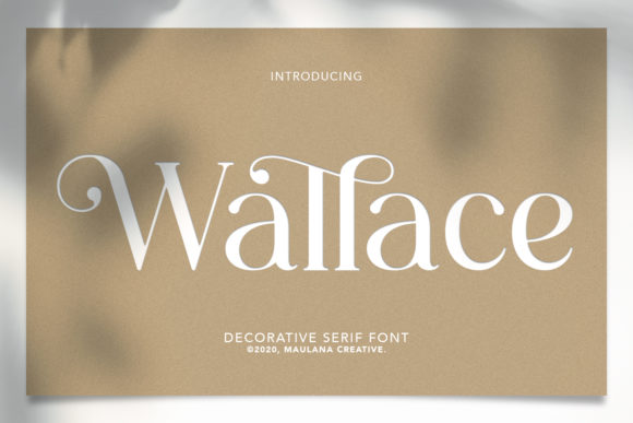 Wallace Font: A Playful Display Type for Creative Projects