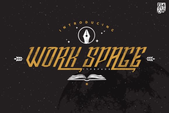 Work Space: A Display Font for Timeless Design