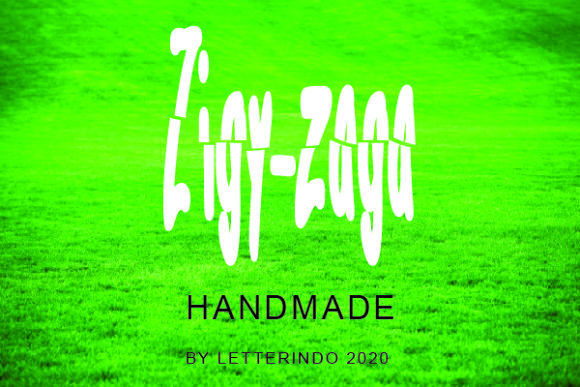 Zigy Zaga: A Display Font for Creative Web Design and Brand Identity